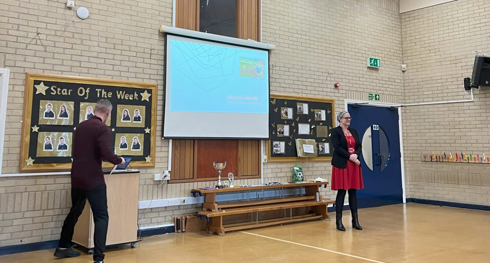 Lizzi Collinge at Mossgate Primary - A School Set to Benefit from the Programme